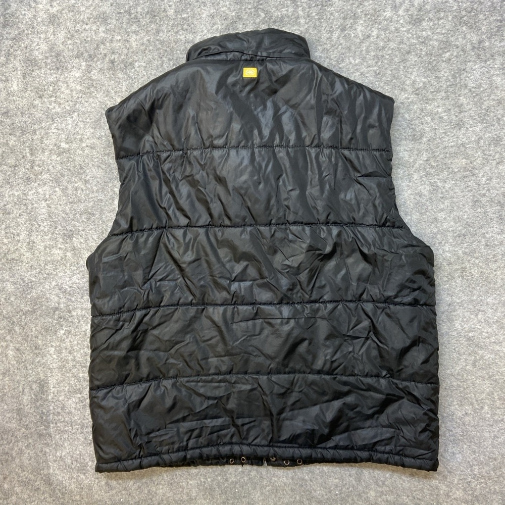 Ecko Unltd Puffer Vest Black 2X Large Quilted Zip Front Pockets‎ - Picture 6 of 9